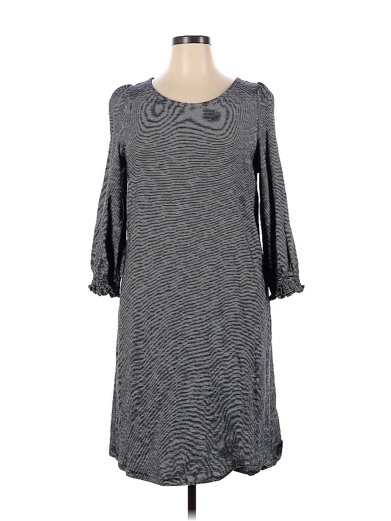 Talbots 100% Cotton Gray Casual Dress Size XL - 73% off | thredUP