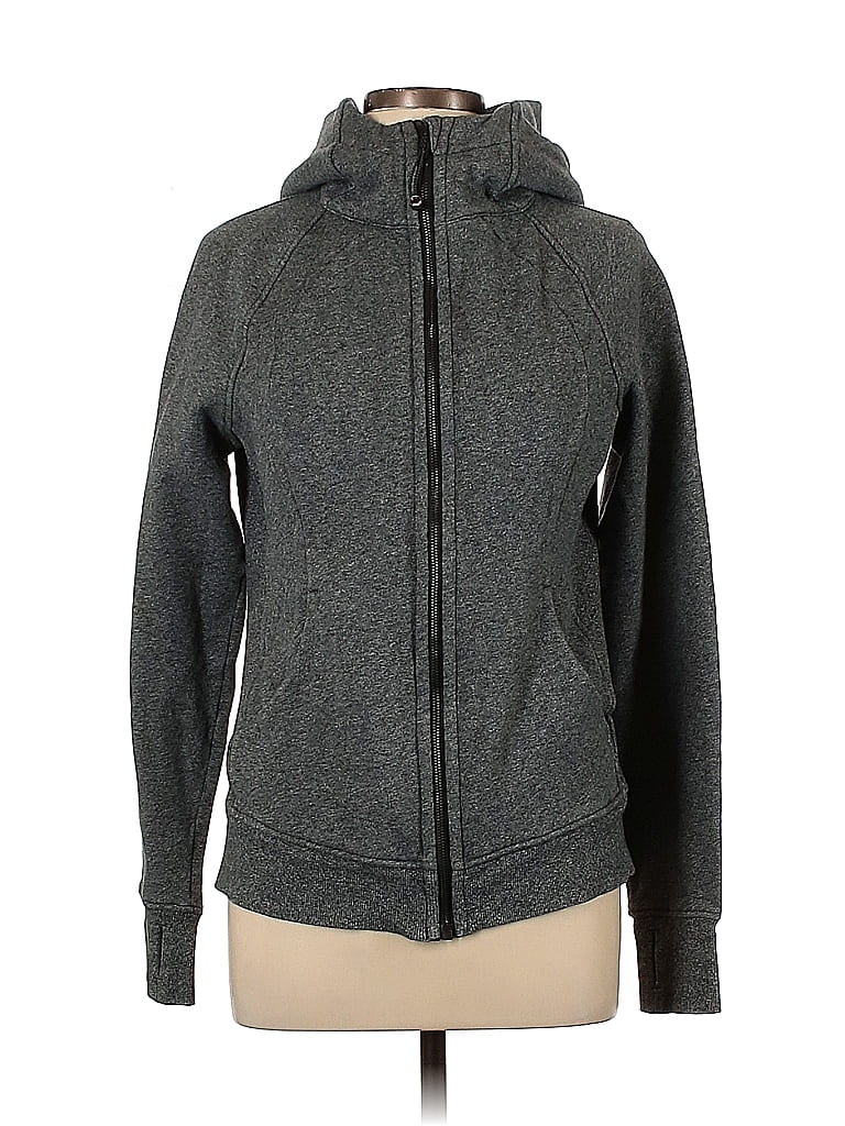 Lululemon Athletica Gray Zip Up Hoodie Size 10 - 45% off | thredUP