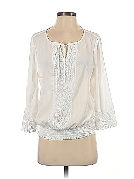 New York & Company 3/4 Sleeve Blouse (view 1)