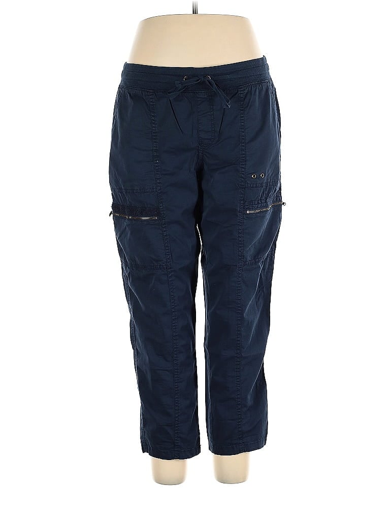 Sonoma Goods for Life Blue Cargo Pants Size 16 54 off thredUP