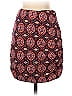 French Grey Paisley Graphic Red Active Skirt Size S - photo 1