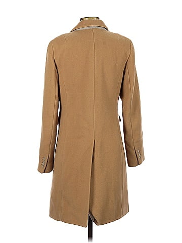 J crew tan coat hotsell