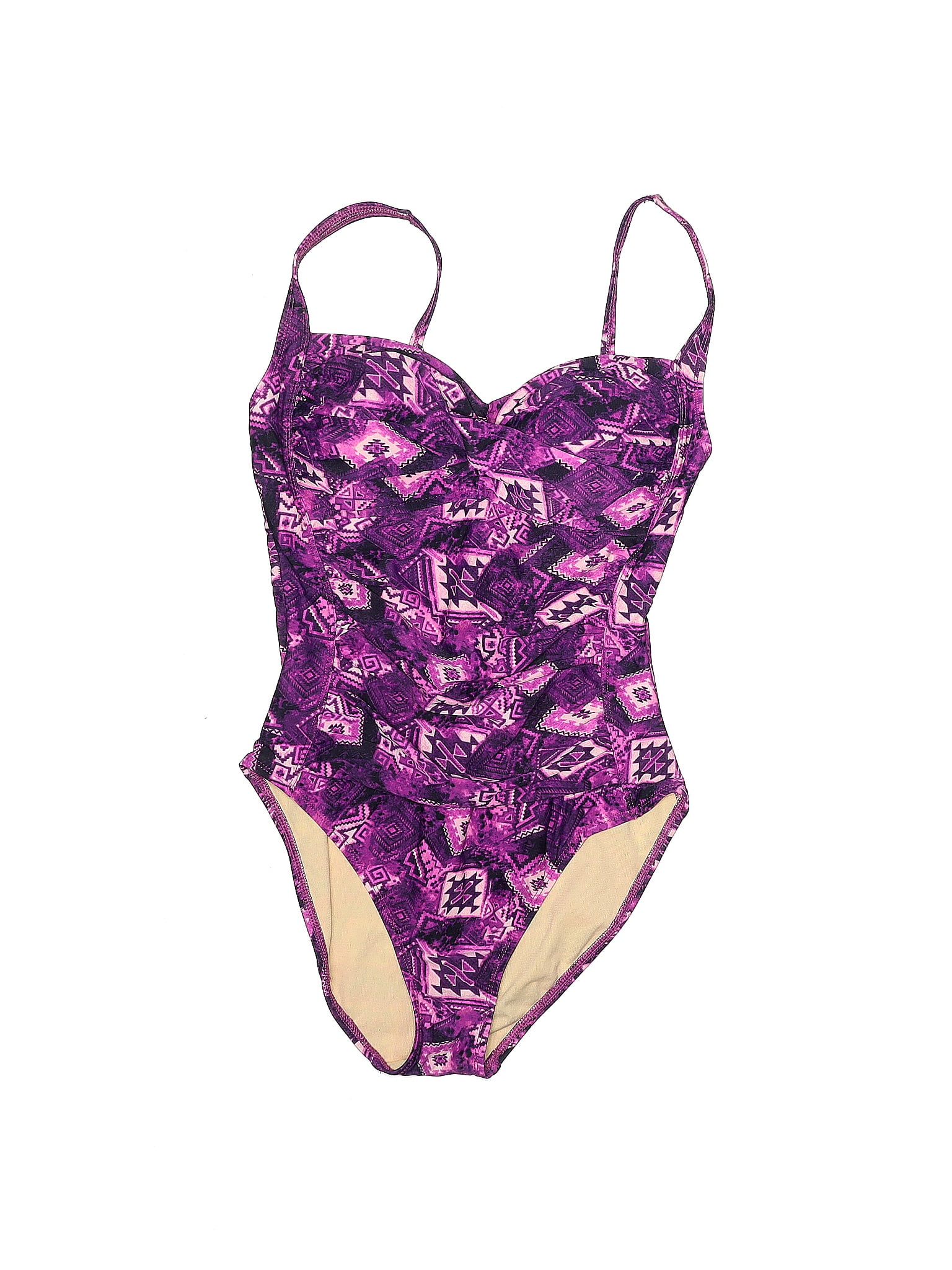 La Blanca Purple One Piece Swimsuit Size 10 61 Off Thredup 1206