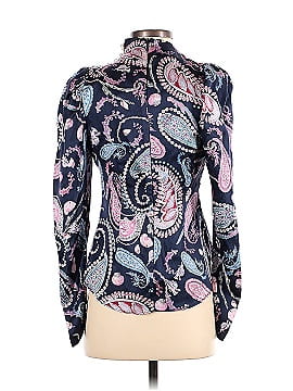 Thurley Long Sleeve Silk Top (view 2)
