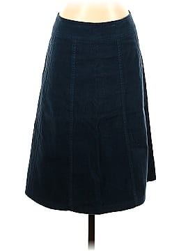 Olive Denim Skirt (view 1)