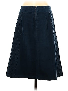 Olive Denim Skirt (view 2)
