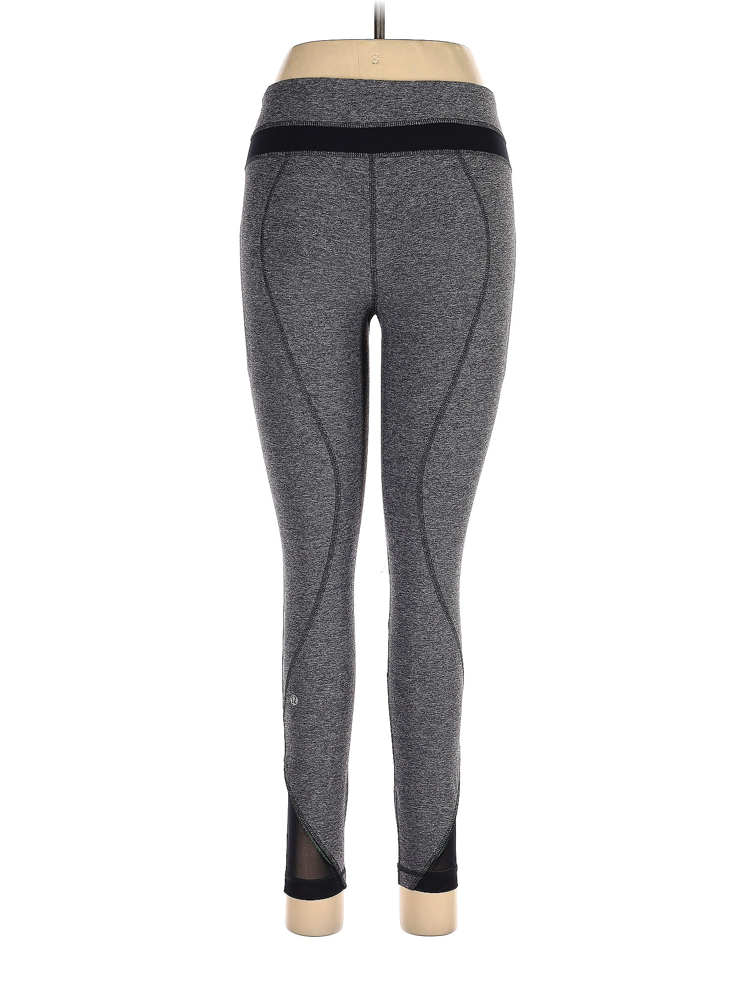 Lululemon Athletica Gray Leggings Size 6 - 60% off