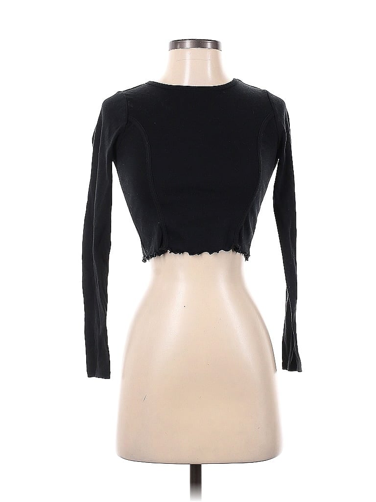 Pre-owned Pac Cares Long Sleeve T-shirt In Black