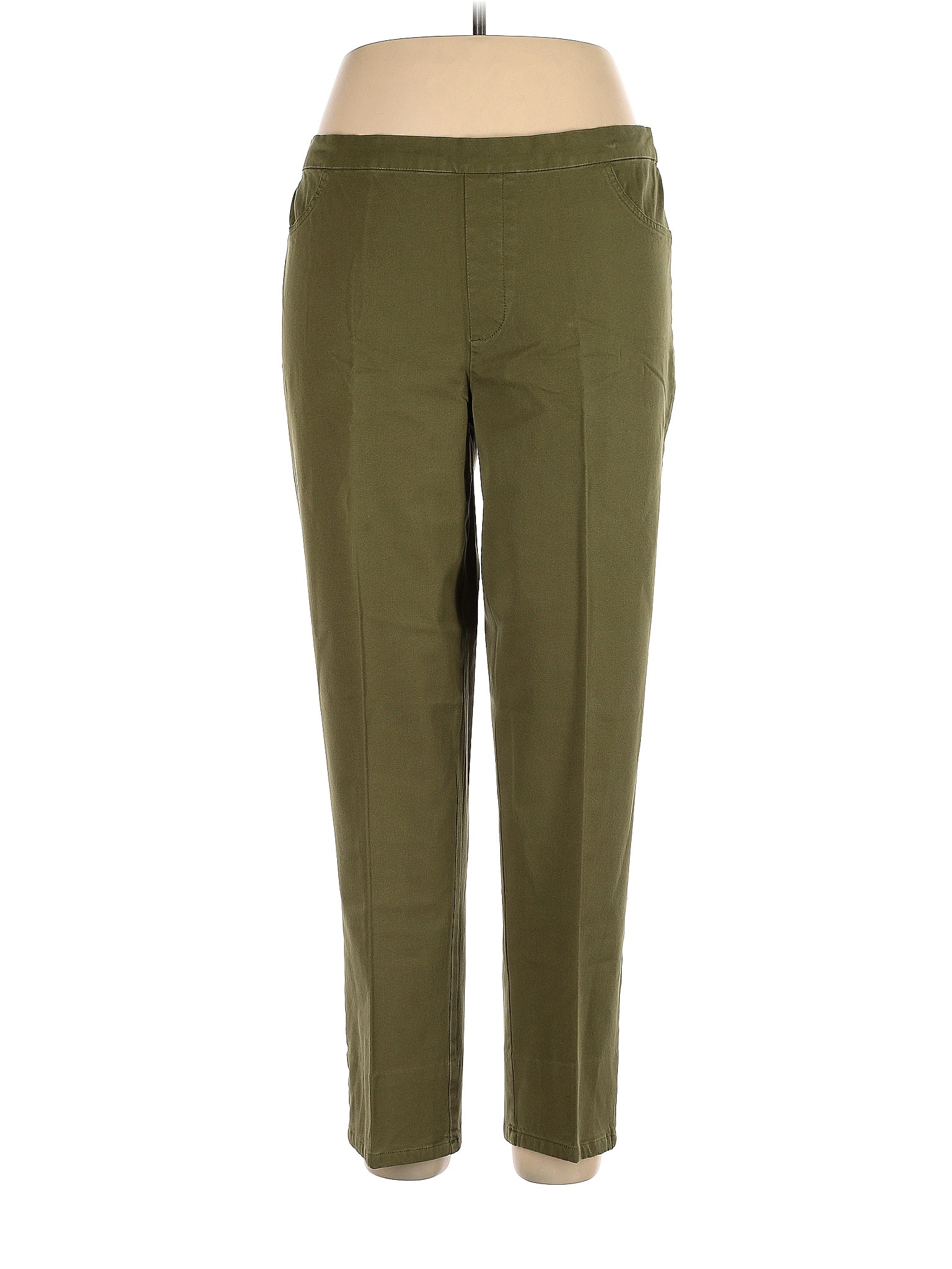 Isaac Mizrahi LIVE! Green Casual Pants Size 16 - 68% off | thredUP