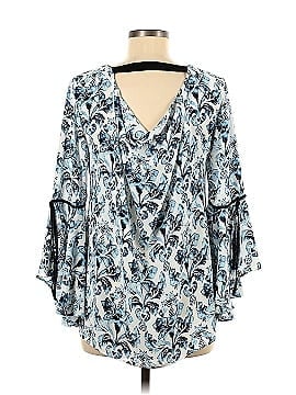 White House Black Market Long Sleeve Blouse (view 2)