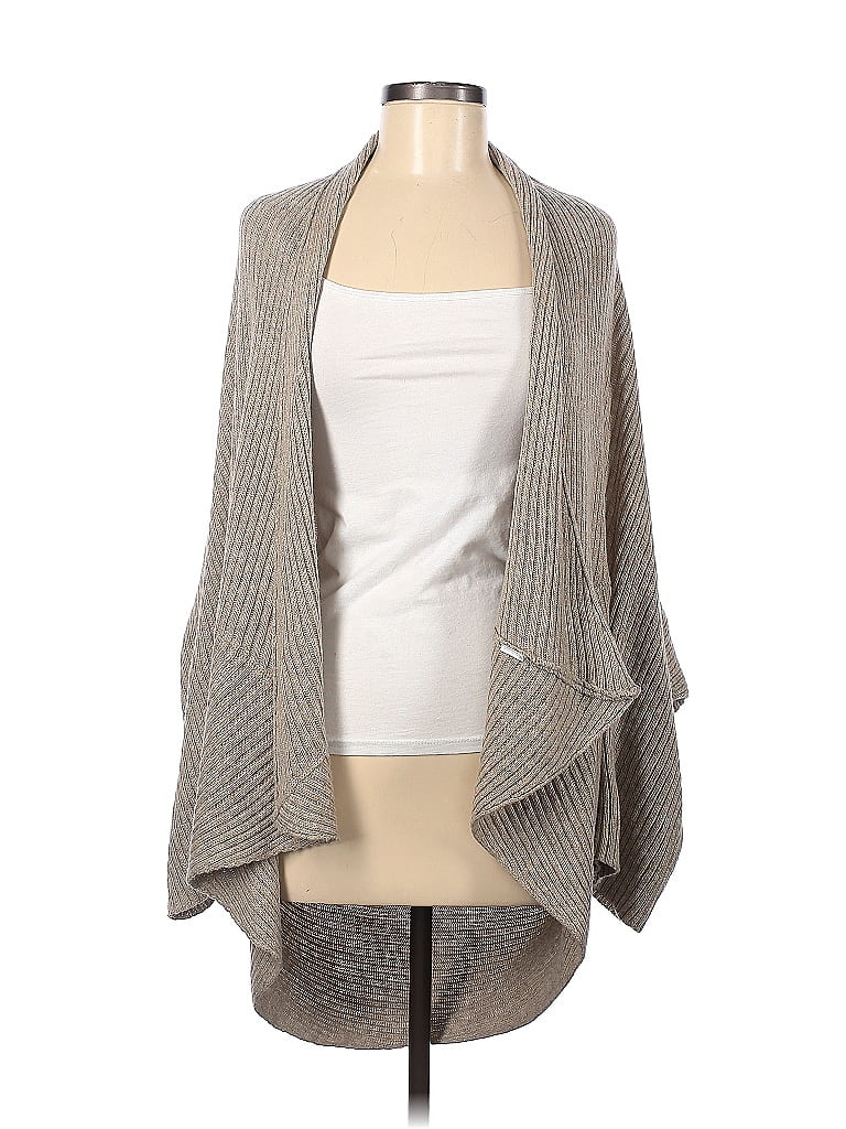 Zara Color Block Solid Gray Cardigan Size M - 49% off | thredUP