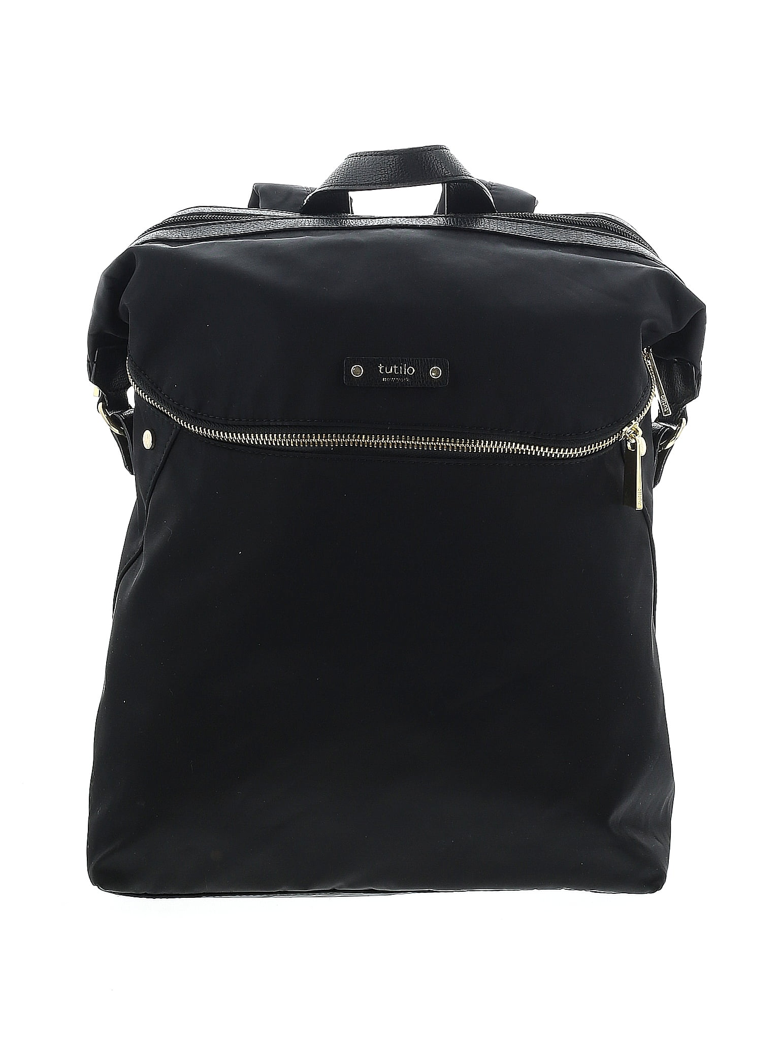 Tutilo Solid Black Backpack One Size - 67% off | thredUP