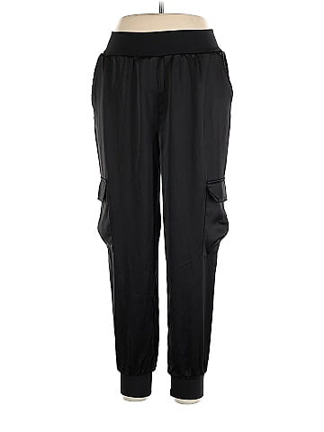 32 Degrees Solid Black Active Pants Size L - 69% off