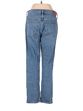 Madewell The Mid-Rise Perfect Vintage Jean in Ainsdale Wash: Knee-Rip Edition (view 2)