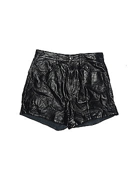 AGOLDE Leather Shorts (view 1)