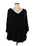 Kiyonna Black Long Sleeve Top Size 5 - photo 1