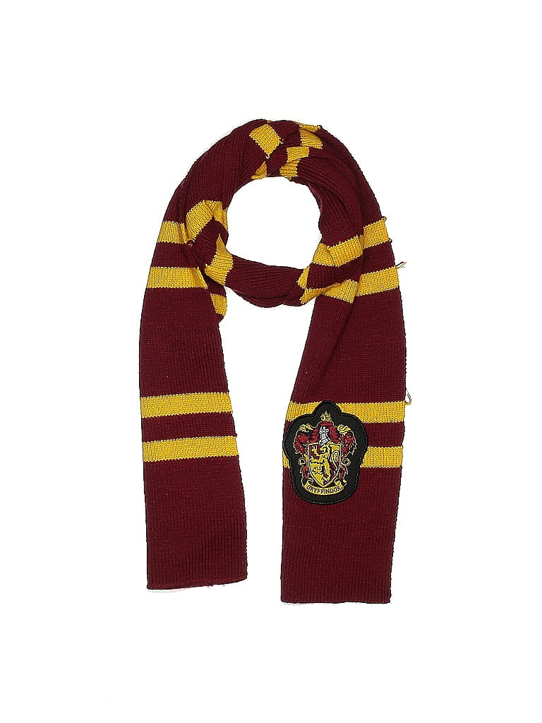 Harry Potter 100% Acrylic Stripes Maroon Red Scarf One Size - 50% off ...