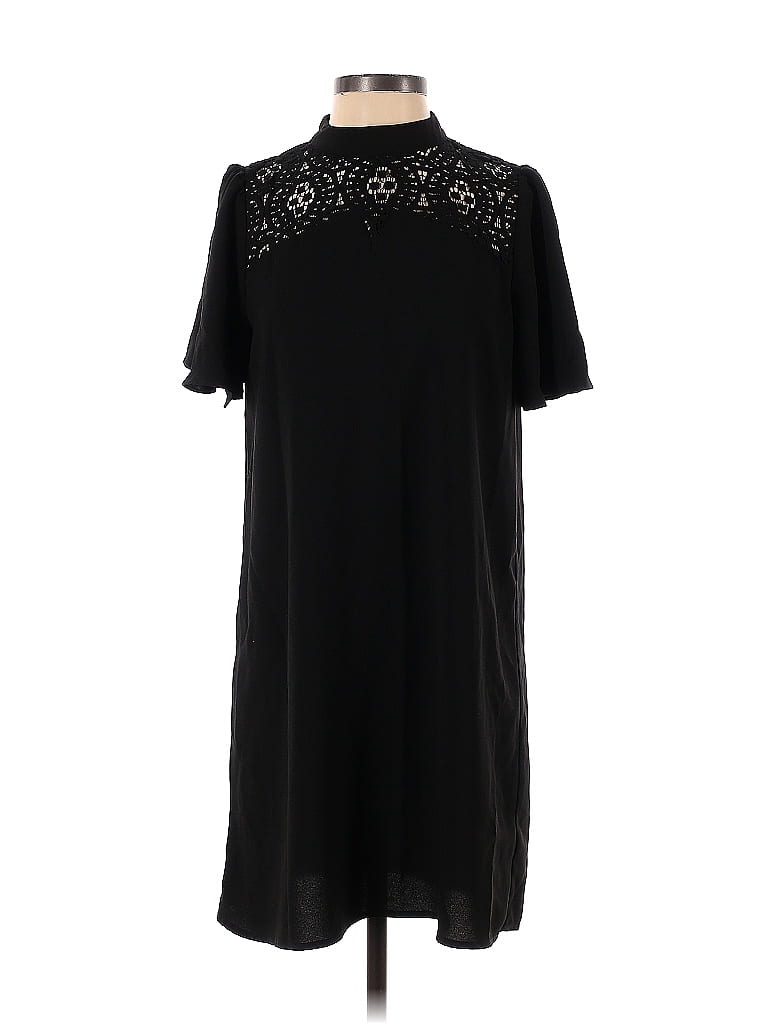 Hazel 100% Polyester Black Casual Dress Size S - photo 1