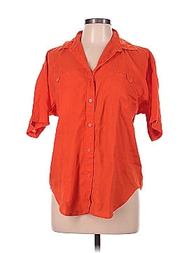 Connections Related Separates Short Sleeve Button-Down Shirt (view 1)