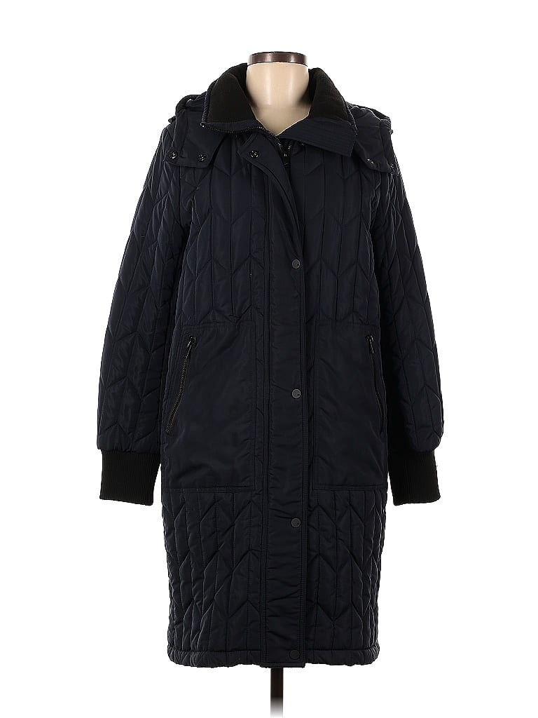 Andrew Marc 100 Polyester Blue Coat Size M 68 off ThredUp