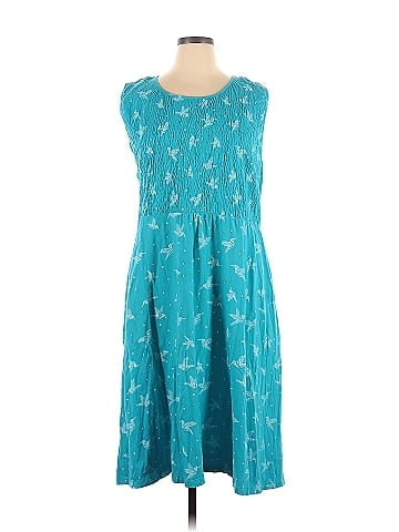 Coldwater Creek Blue Teal Casual Dress Size XL 67 off thredUP