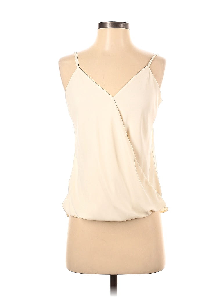 Veronica M. 100% Polyester Ivory Sleeveless Blouse Size XS - photo 1