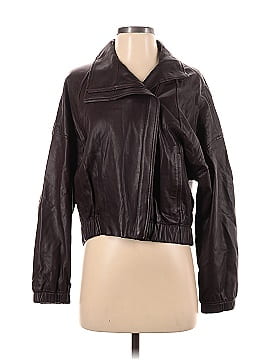 Vince. Leather Jacket (view 1)