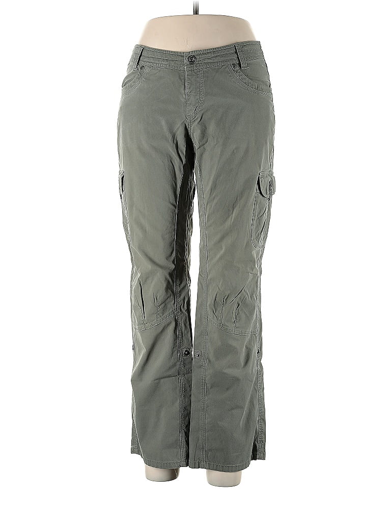 Kuhl Solid Green Cargo Pants Size 10 48 off thredUP