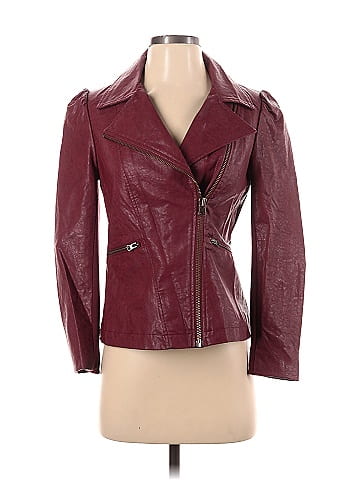 Anthropologie Faux Leather Jacket (view 1)