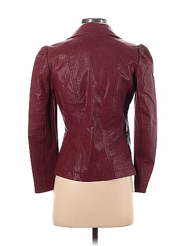 Anthropologie Faux Leather Jacket (view 2)