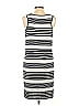 Olive and Oak Stripes Black Casual Dress Size L - photo 2