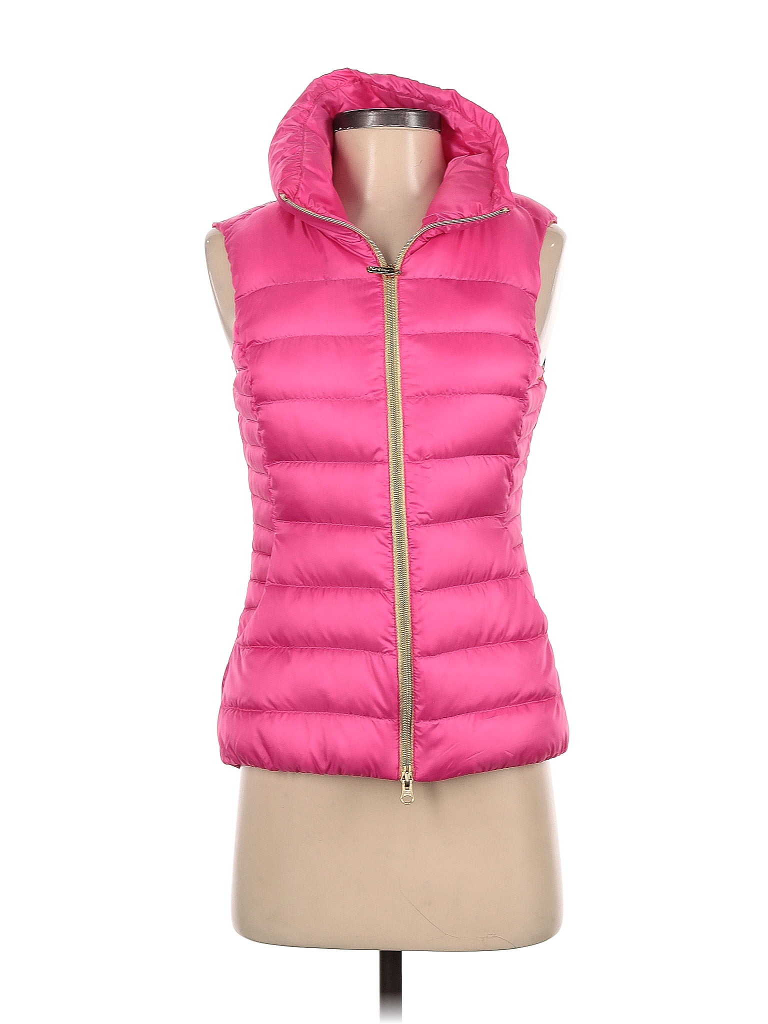 Lilly Pulitzer 100 Polyester Solid Pink Vest Size XS 72 off thredUP