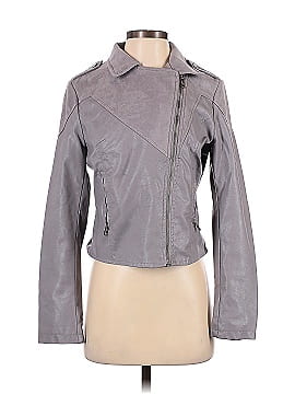 Coalition LA Faux Leather Jacket (view 1)