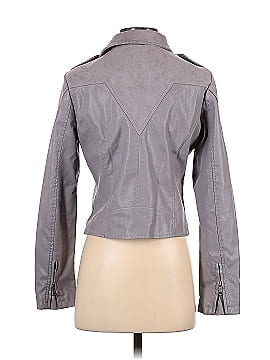 Coalition LA Faux Leather Jacket (view 2)