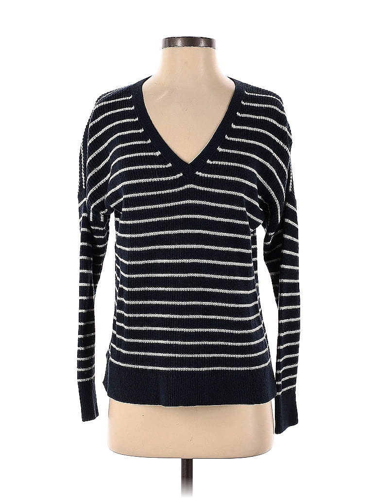 Abercrombie & Fitch Stripes Black Pullover Sweater Size XS - photo 1