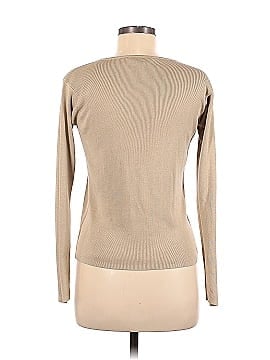 Linda Allard Ellen Tracy Silk Pullover Sweater (view 2)