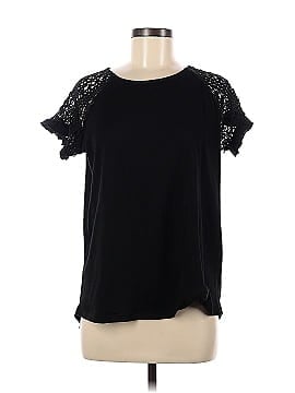 Greige Short Sleeve Blouse (view 1)