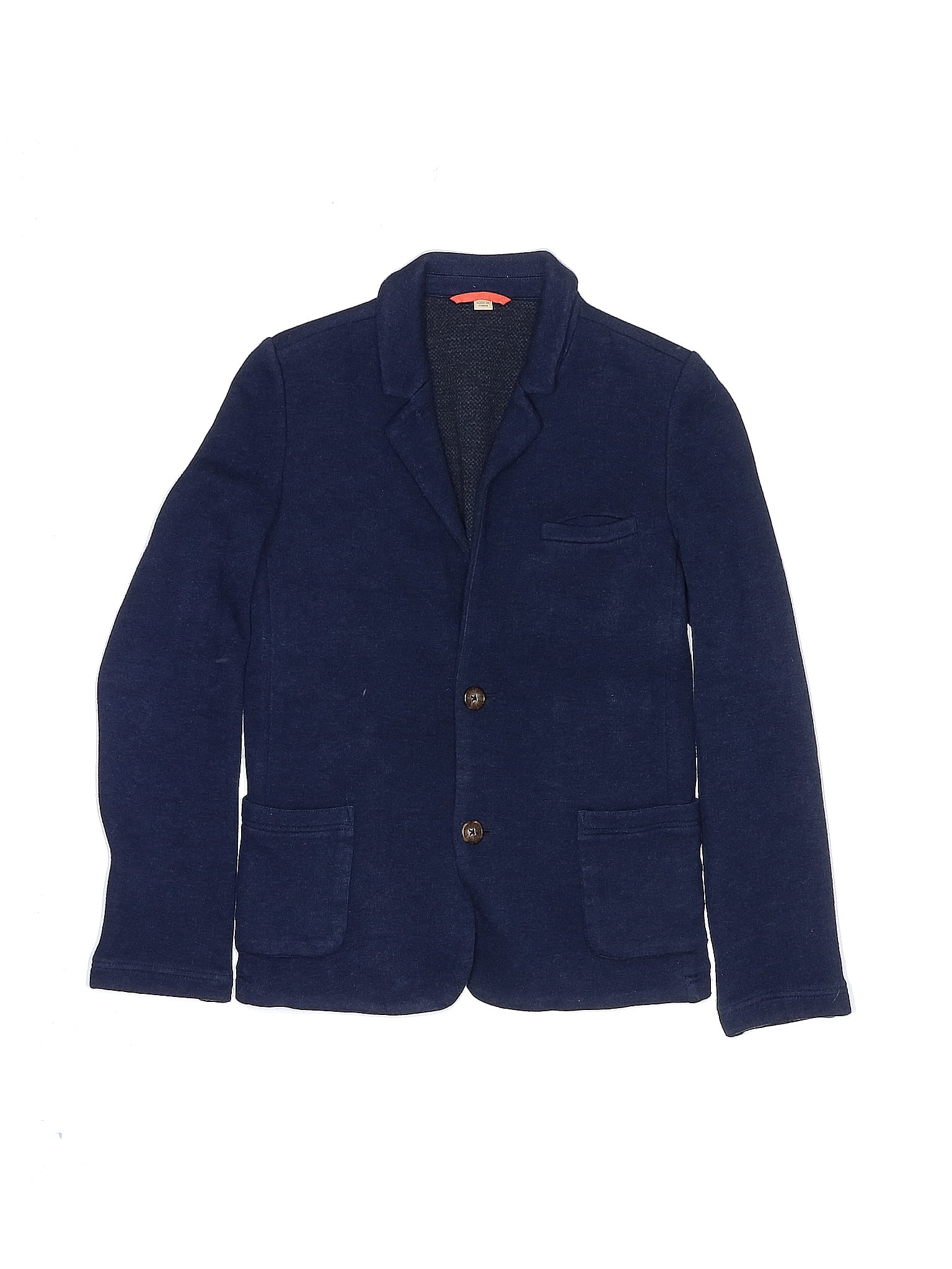 Mini Boden Solid Navy Blue Blazer Size 11 12 53 off thredUP