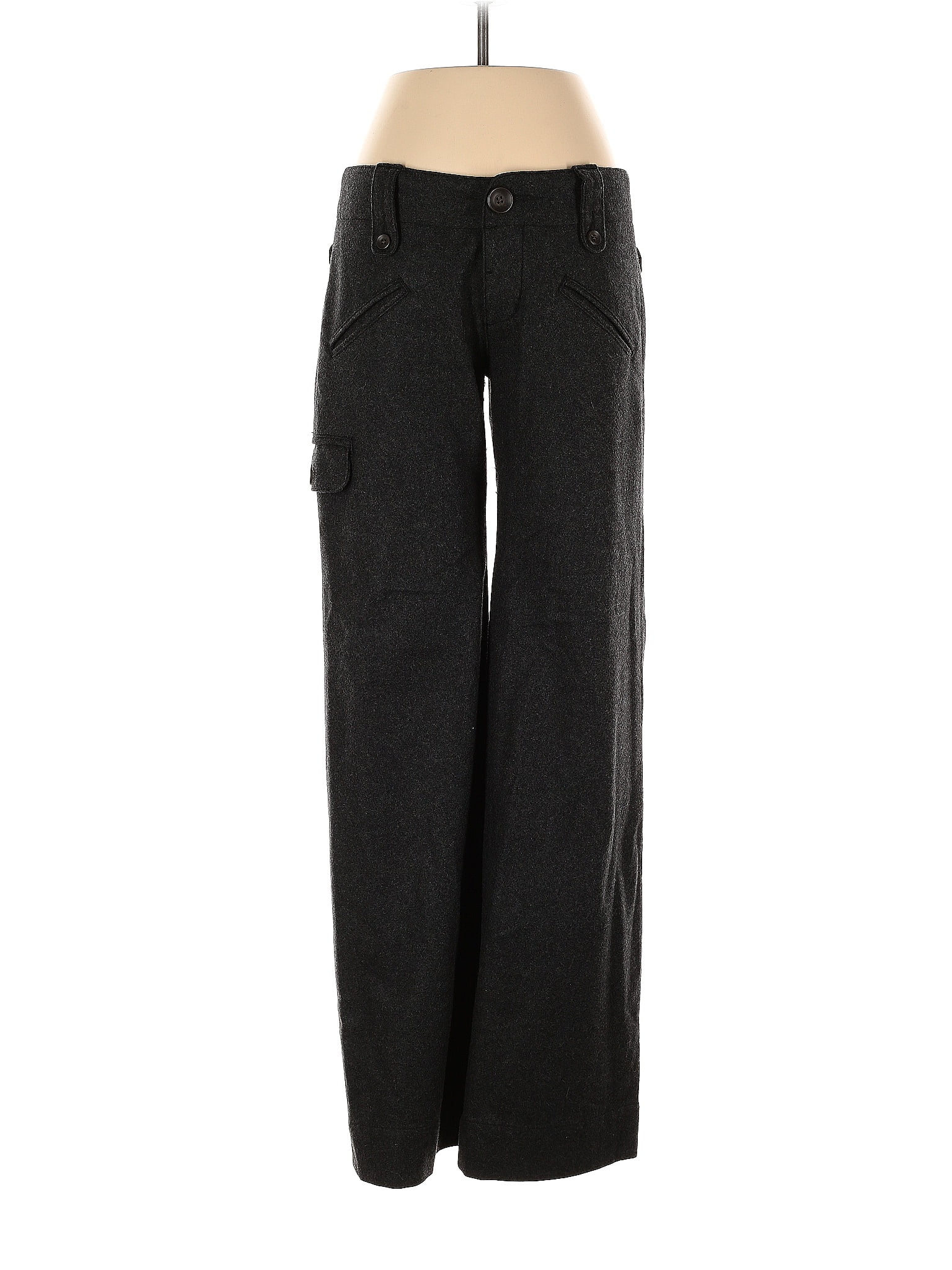 James Perse Black Wool Pants 26 Waist - 84% off | ThredUp