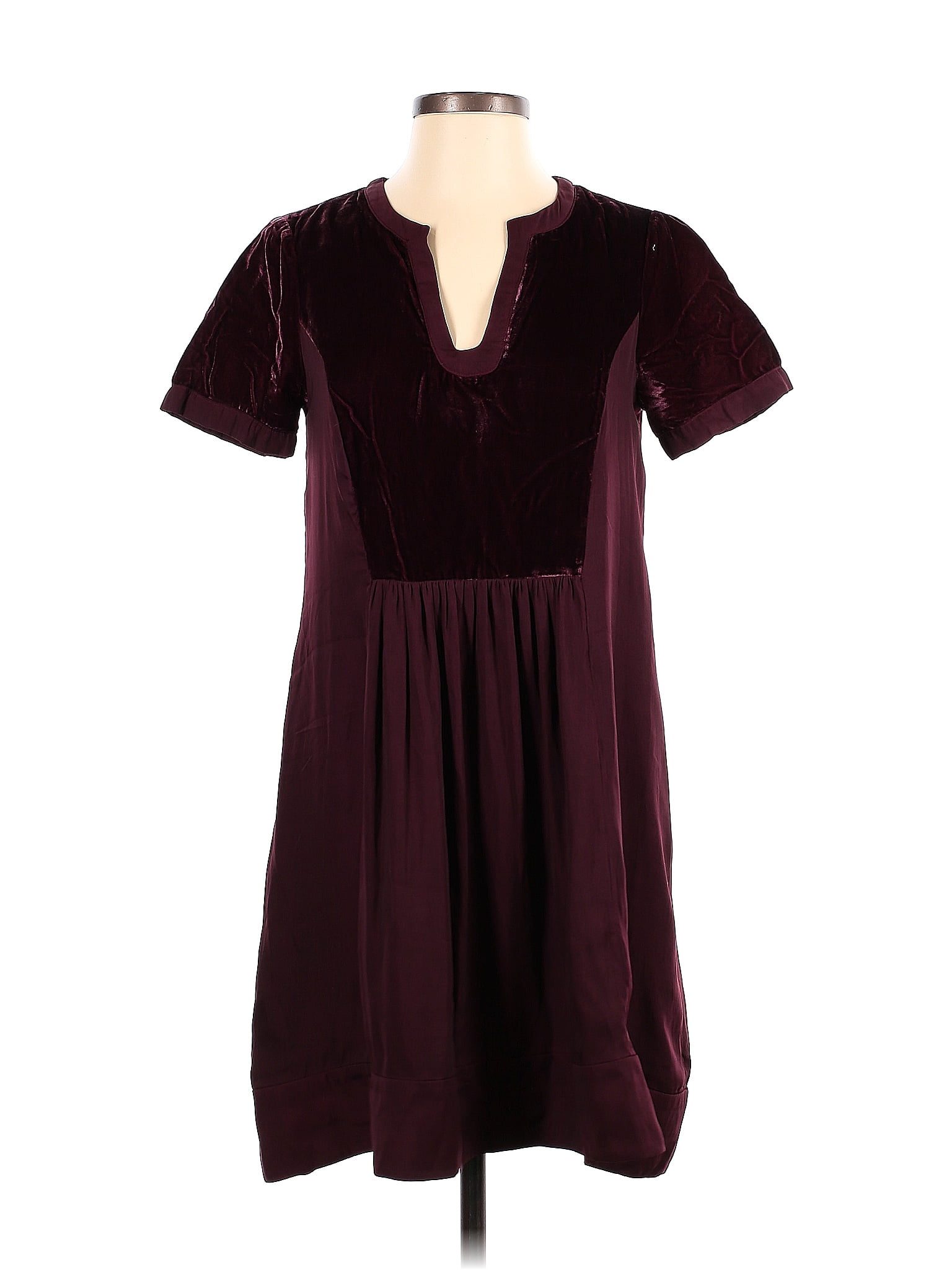 Maeve Maroon Burgundy Casual Dress Size Xs 75 Off Thredup