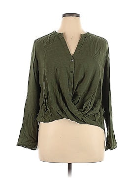 August Mist Long Sleeve Blouse (view 1)