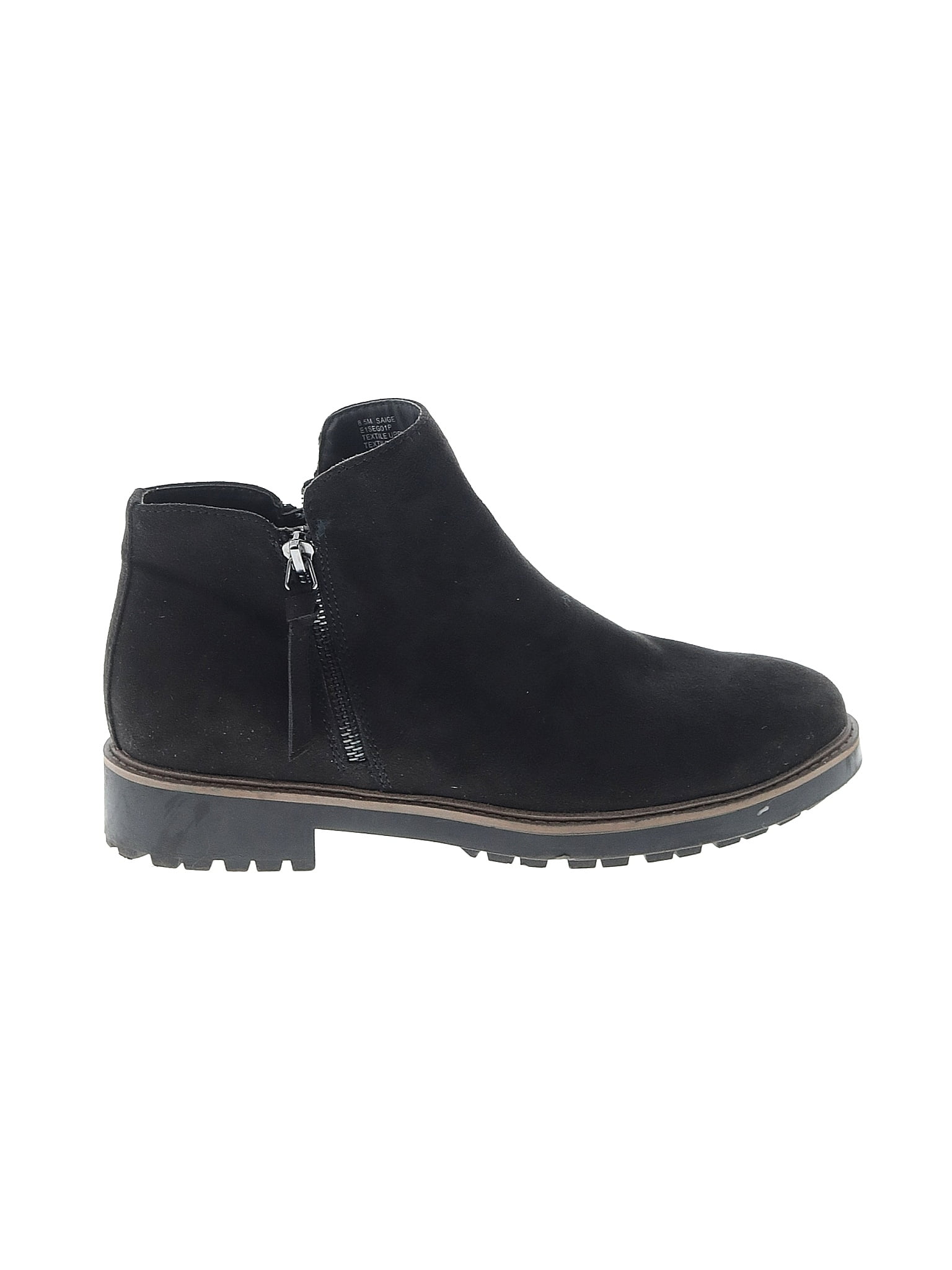 Esprit Solid Black Ankle Boots Size 8 1/2 - 54% off | thredUP