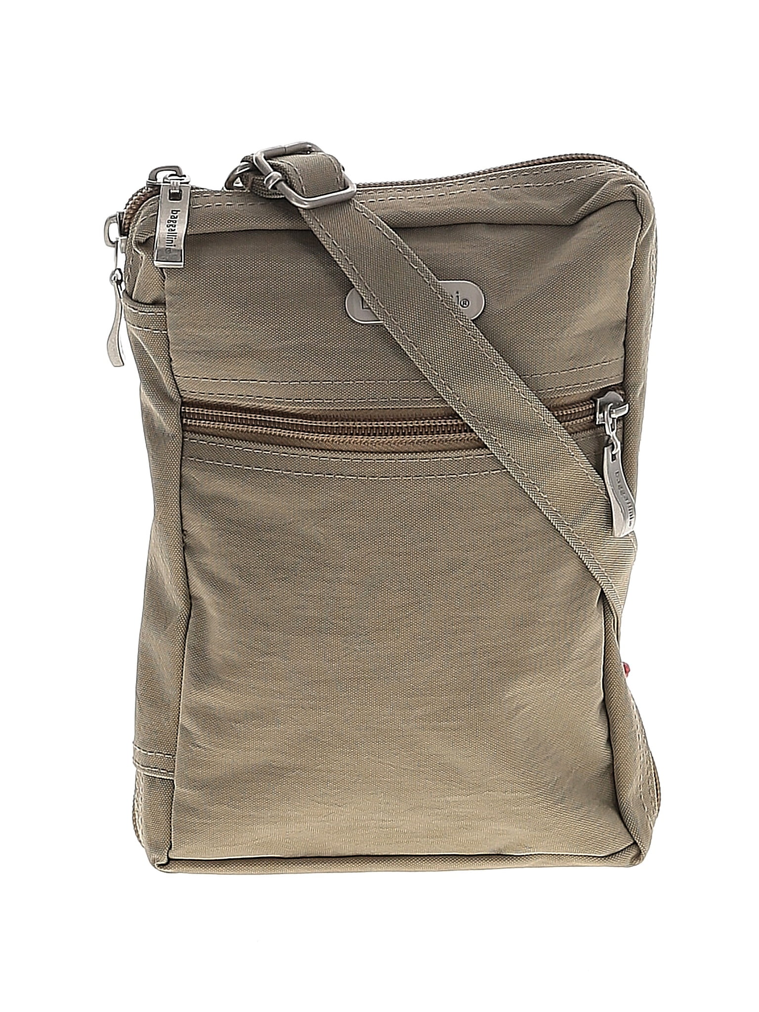 Baggallini Solid Tan Crossbody Bag One Size 69 off thredUP