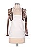 Assorted Brands White Gold Cardigan One size - photo 1