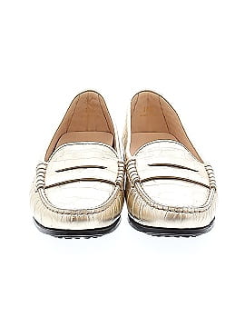 Tod's Embossed Croc Flats (view 2)