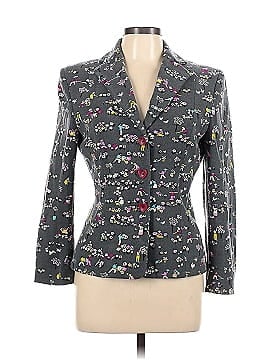 Moschino Cheap And Chic Gardener and Floral Print Wool Blazer (view 1)