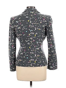 Moschino Cheap And Chic Gardener and Floral Print Wool Blazer (view 2)