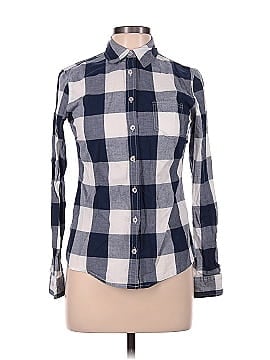 Shabby Apple Long Sleeve Button-Down Shirt (view 1)