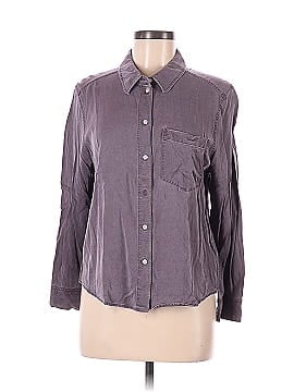 CALVIN KLEIN JEANS Long Sleeve Button-Down Shirt (view 1)