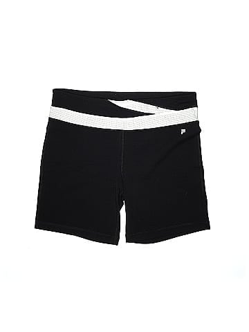 Fila Sport Color Block Solid Black Athletic Shorts Size XXL - 81
